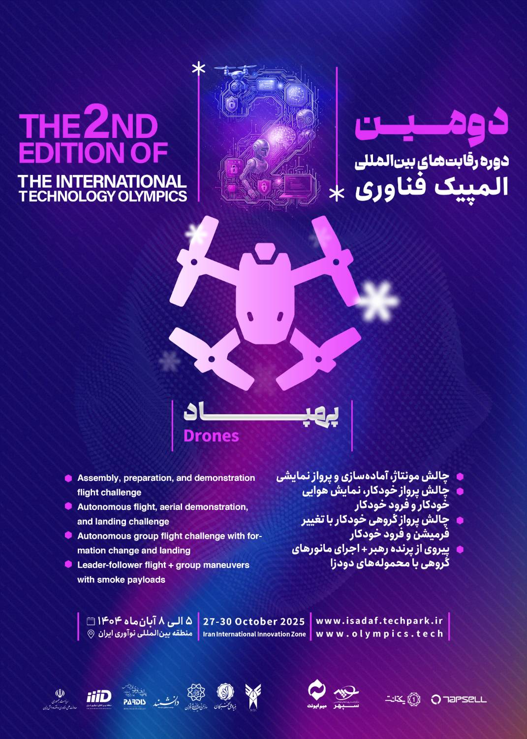 نبرد پهپادها در آسمان منطقه نوآوری ایران